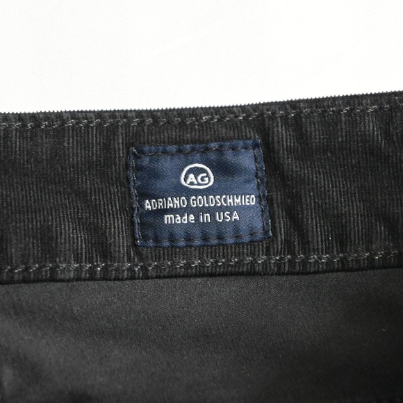 AG Adriano Goldschmied 28 Legging‎ Super Skinny Gray Corduroy Womens Pants - Picture 3 of 7